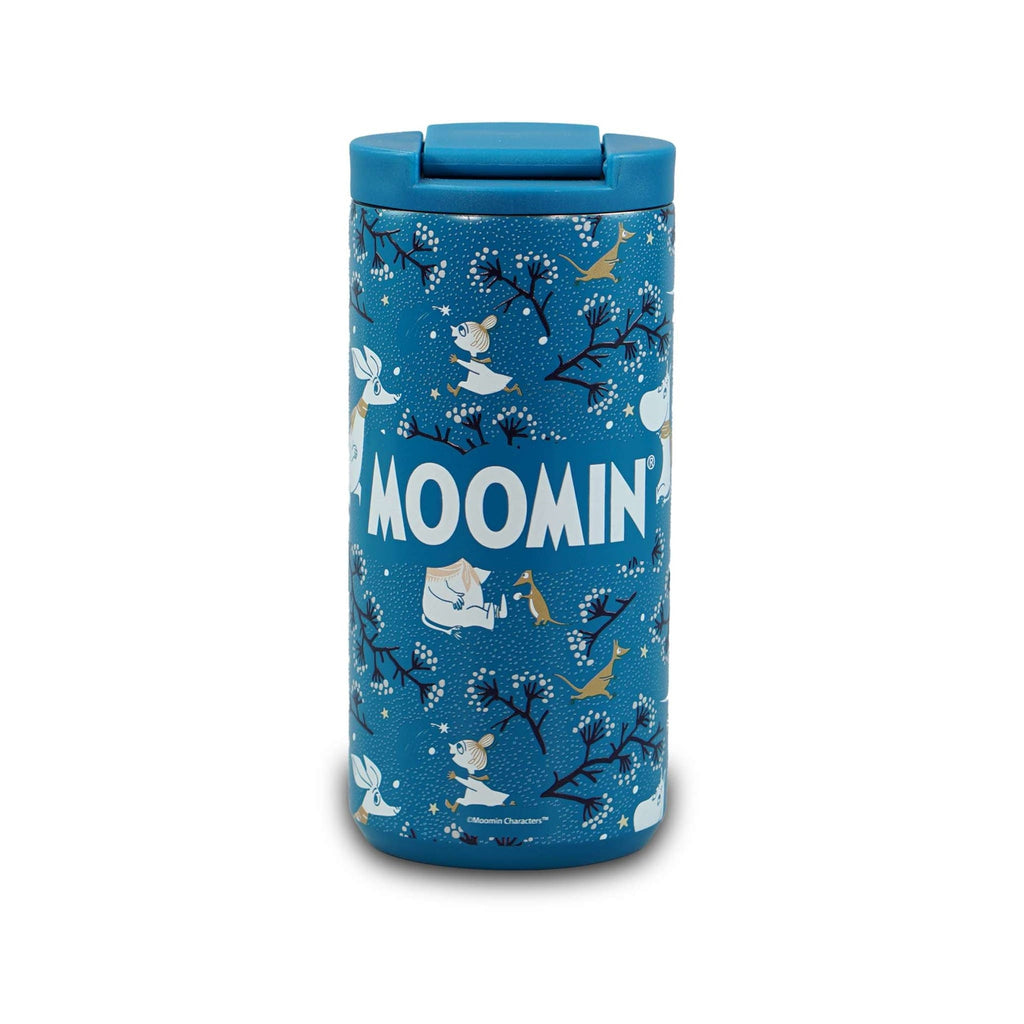 Moomin Reisebecher aus Metall - First Snow 350 ml