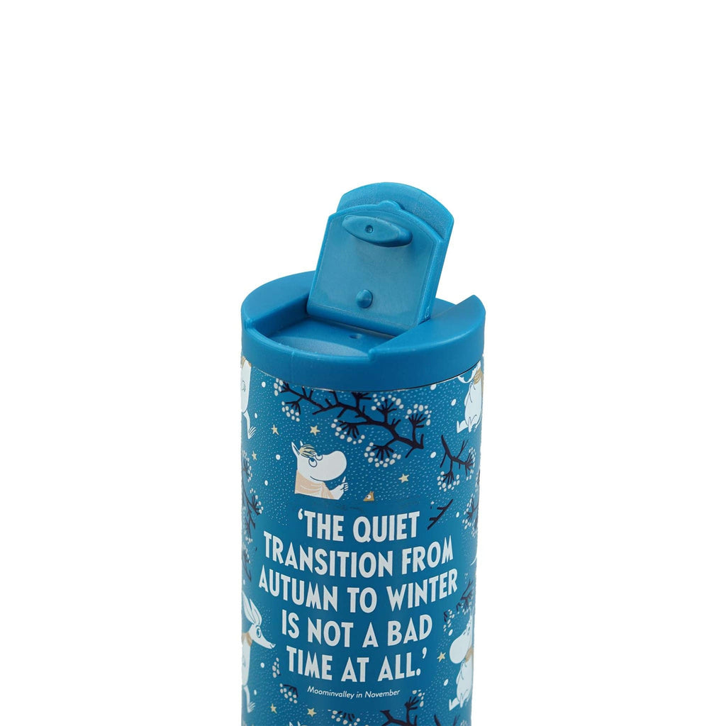 Moomin Reisebecher aus Metall - First Snow 350 ml