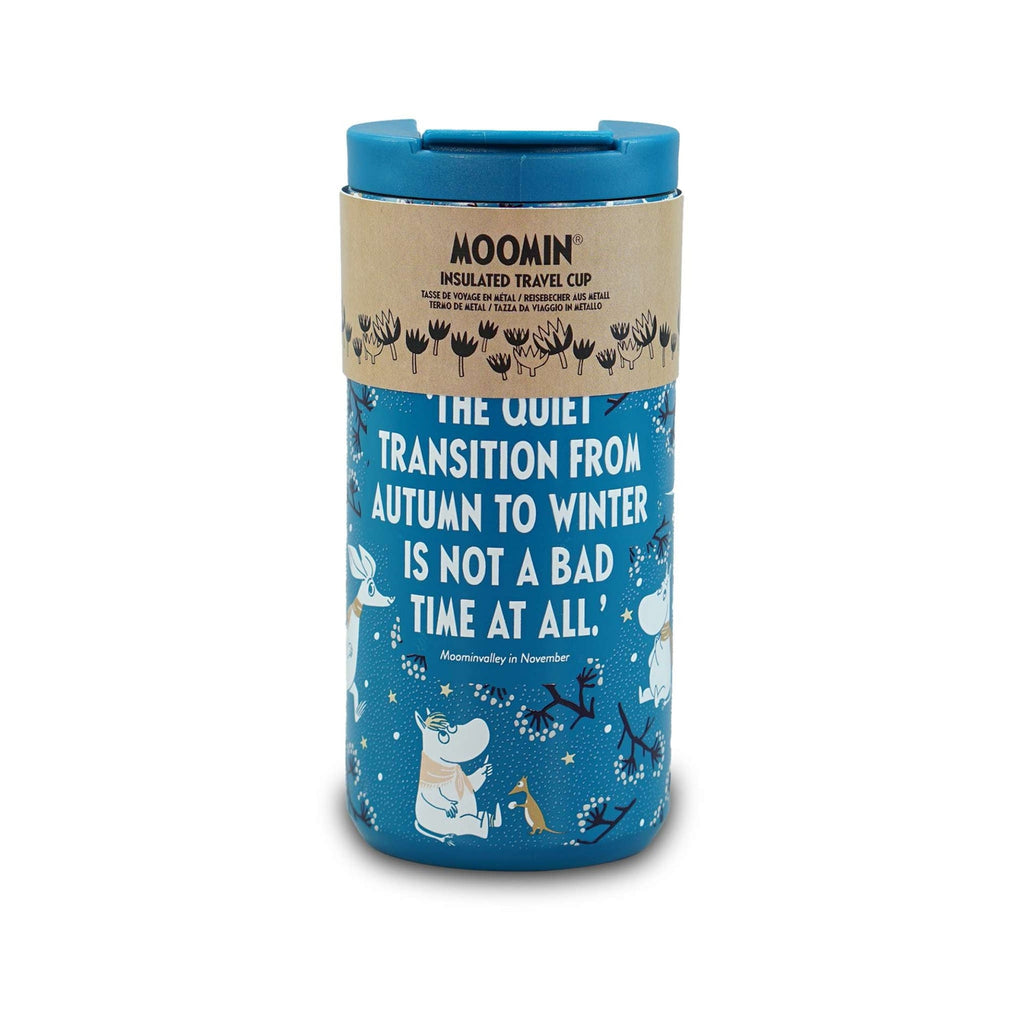 Moomin Reisebecher aus Metall - First Snow 350 ml