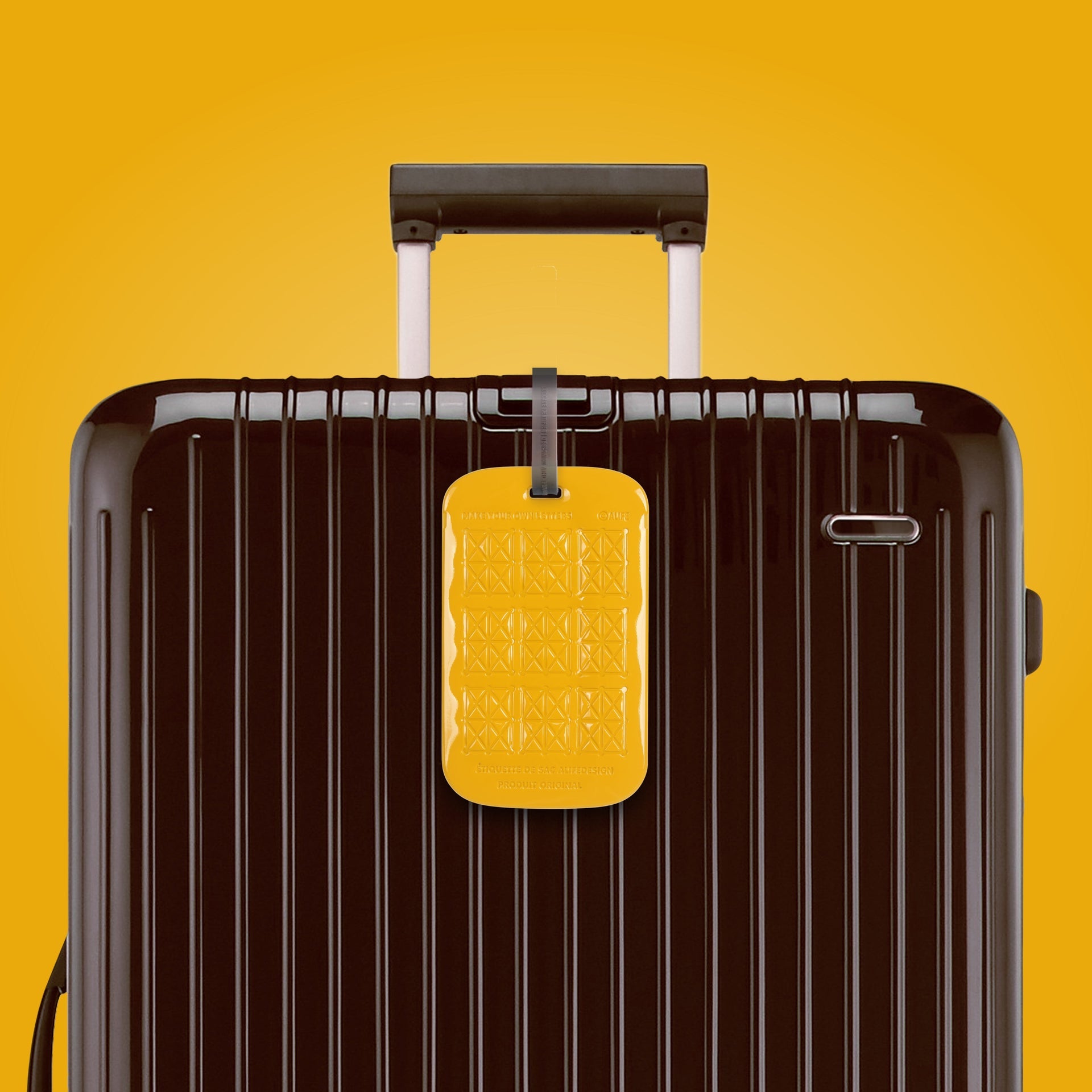 Etiquette de bagage Letter – vue principale