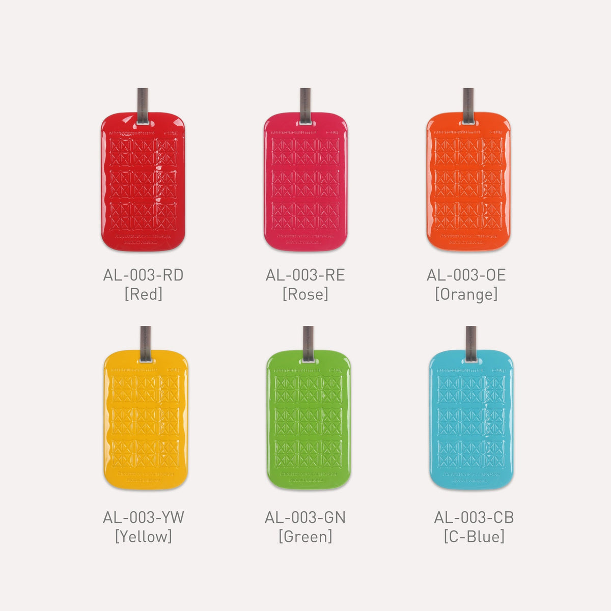 Etiquette de bagage Letter – vue produit 2