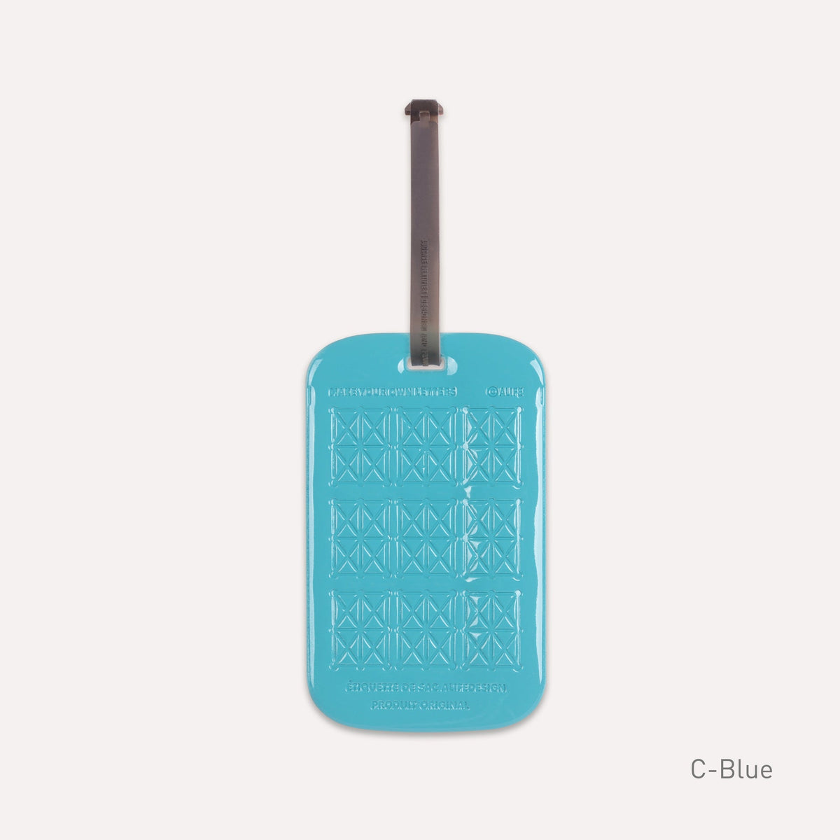 Etiquette de bagage Letter – vue produit 11