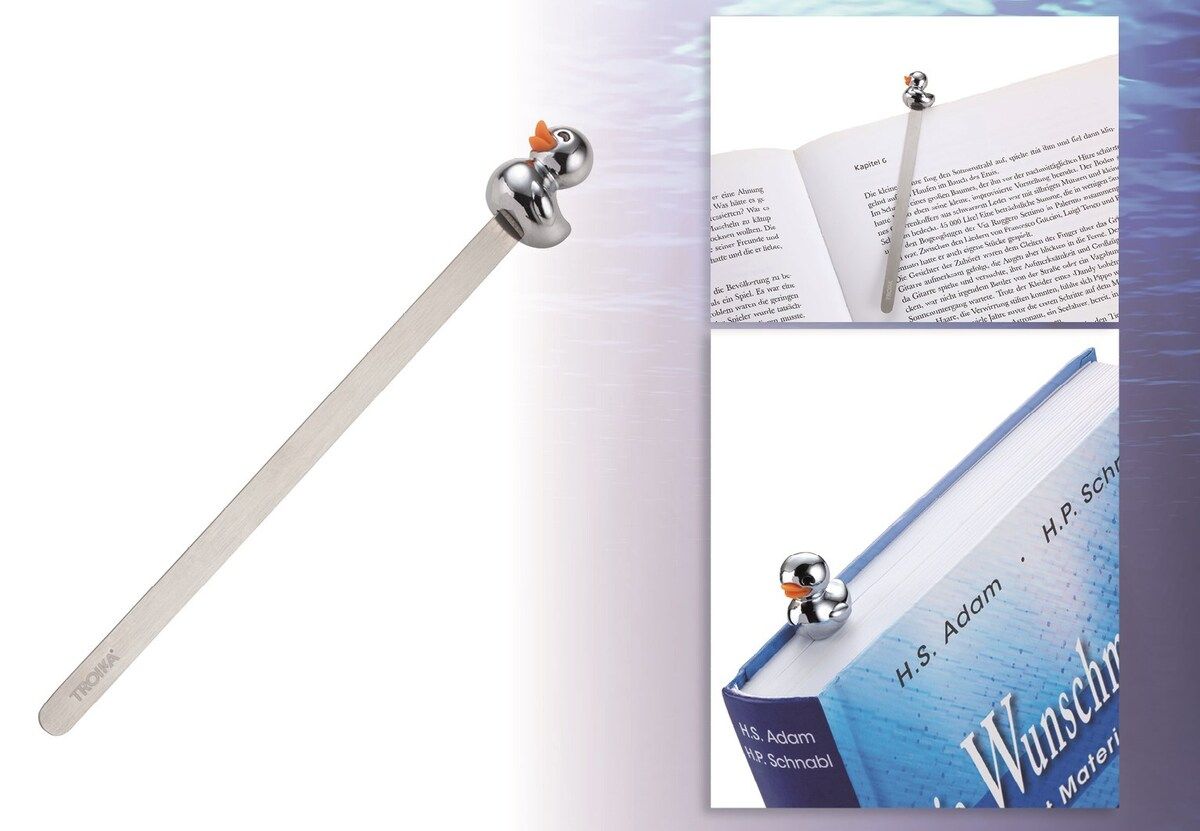 Marque Page Canard Argent | Designproducten en originele cadeaus