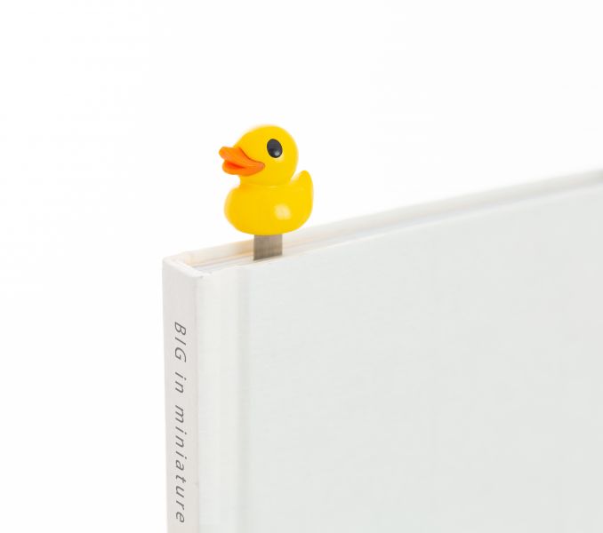 marque page canard jaune metalmorphose 