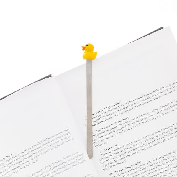 marque page canard jaune metalmorphose 