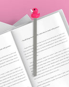 marque page canard rose metalmorphose 