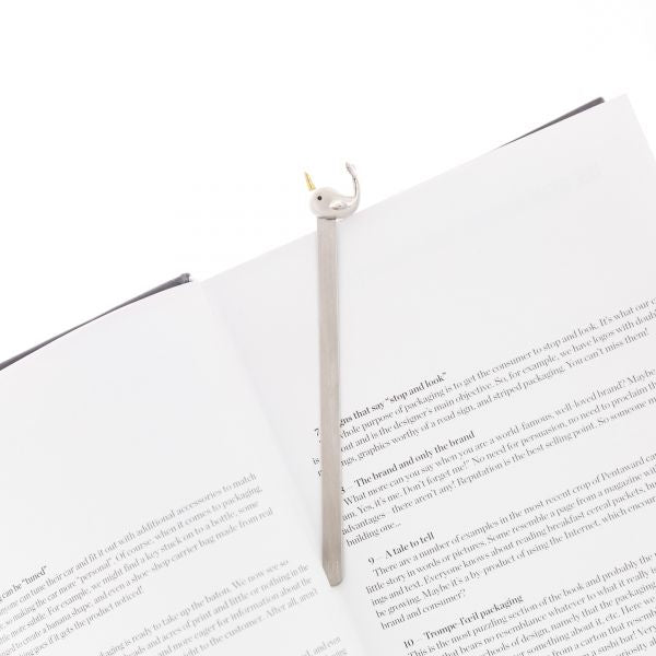 marque page narval metalmorphose 