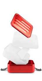 Boîte à lunch Boîte alimentaire en métal Rouge | Design-lahjat ja sisustustuotteet