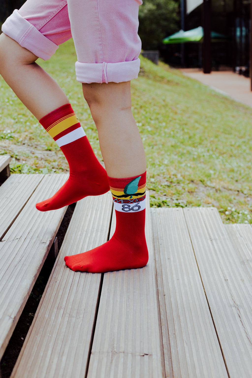 Chaussettes Football « Mexique 1986 » - Chulé