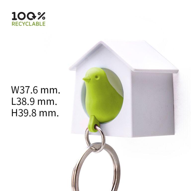 Regalo de diseño – porte cles mini sparrow qualy 