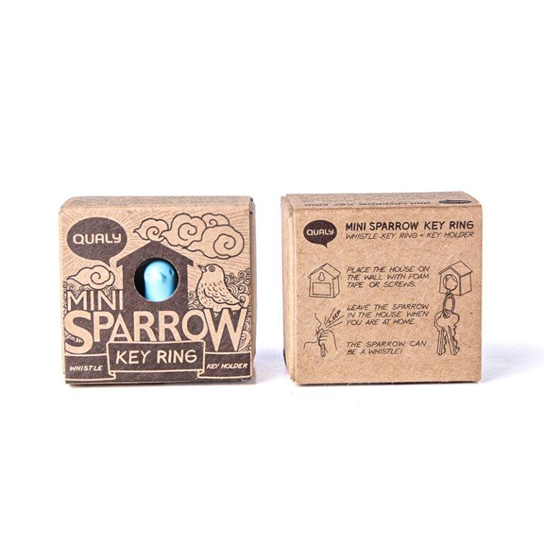 Regalo de diseño – porte cles mini sparrow qualy QL10184 