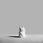 Mini Chat Chanceux Blanc - le Chat Chanceux
