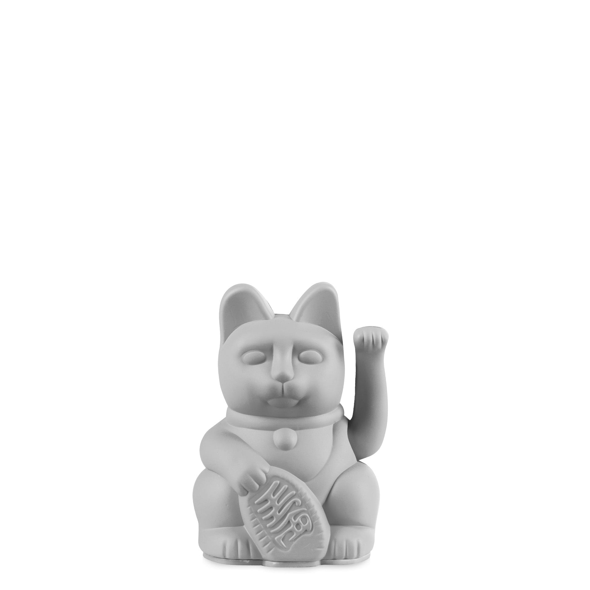 Oggetto regalo di design – Mini Chat Chanceux Gris - le Chat Chanceux