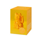 Mini Chat Chanceux Jaune Profond