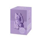 Oggetto regalo di design – Mini Chat Chanceux Lilas - le Chat Chanceux