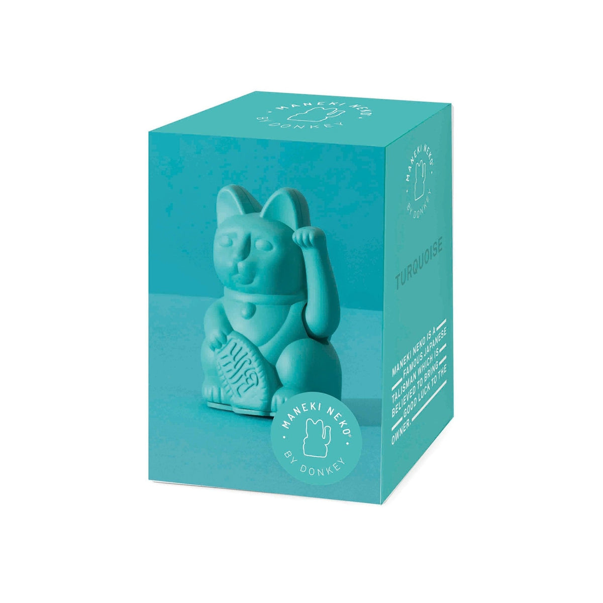Mini Chat Chanceux Turquoise