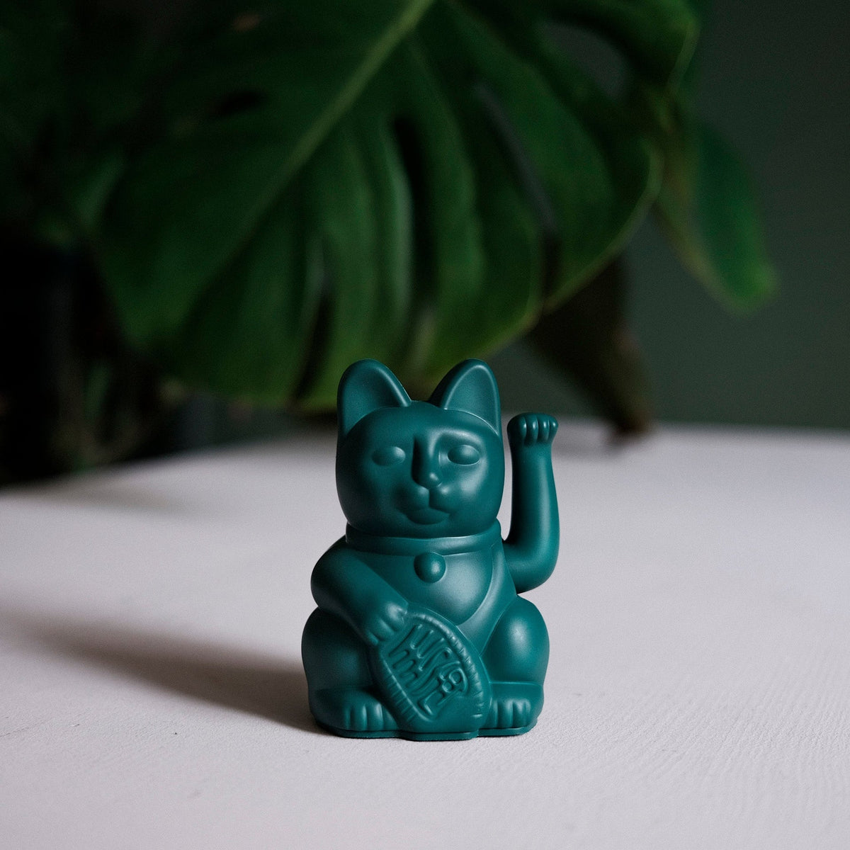 Mini Chat Chanceux Vert - le Chat Chanceux