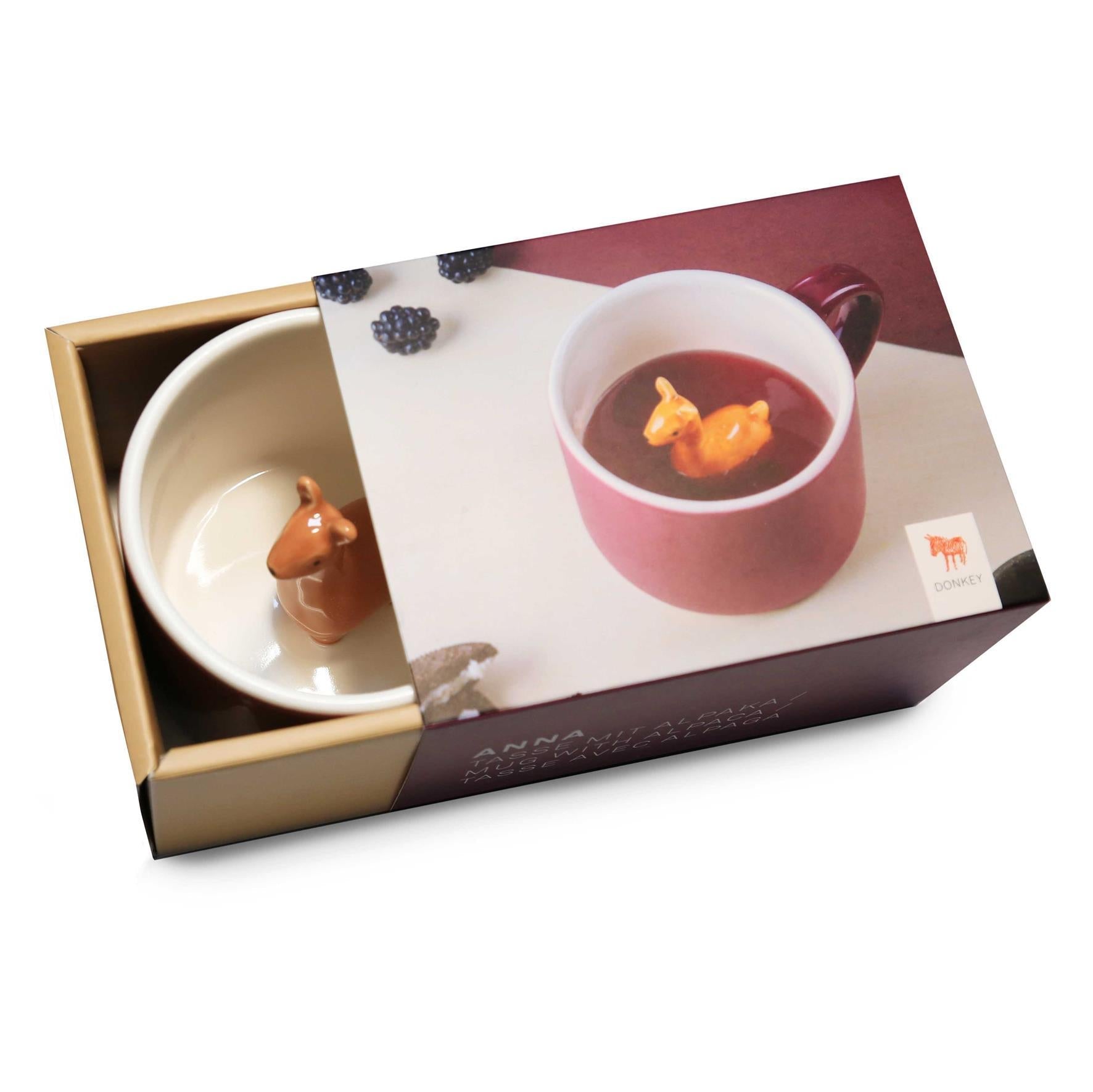 Designcadeau – mug anna le lama donkey 