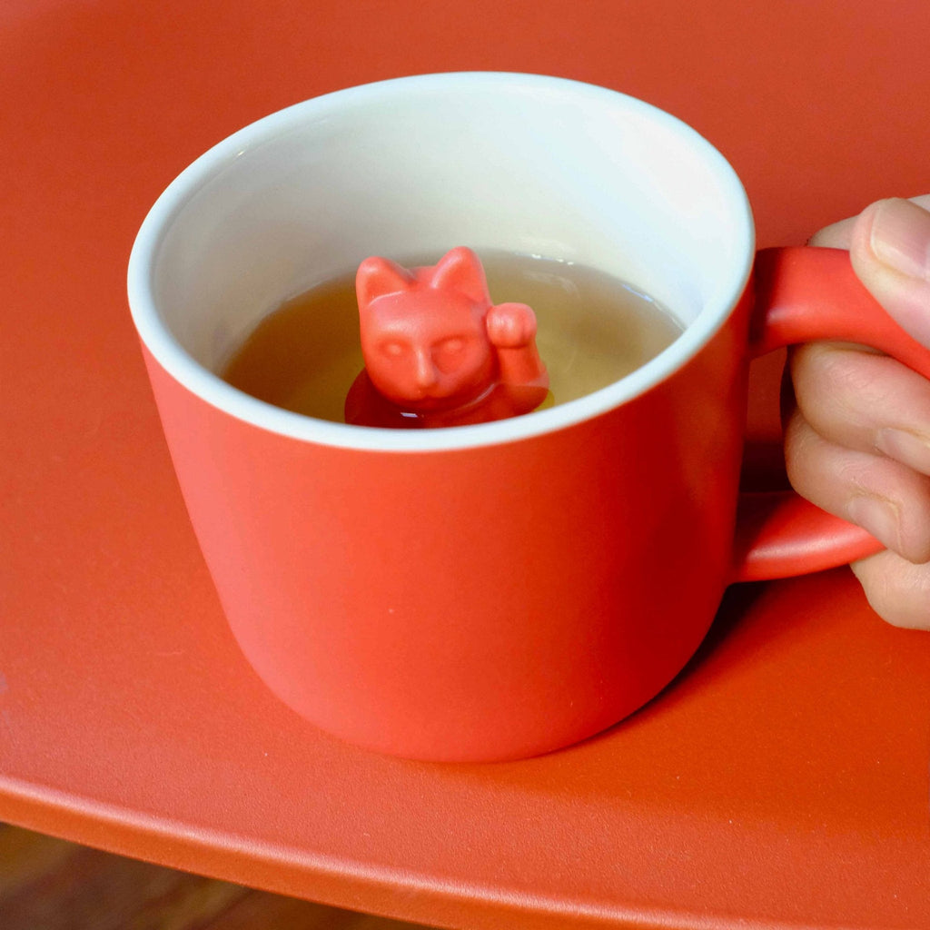 Mug Chat Chanceux Rouge