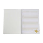 Lot de 2 carnets A6 Kate Heiss - bleu poudré/Mustard