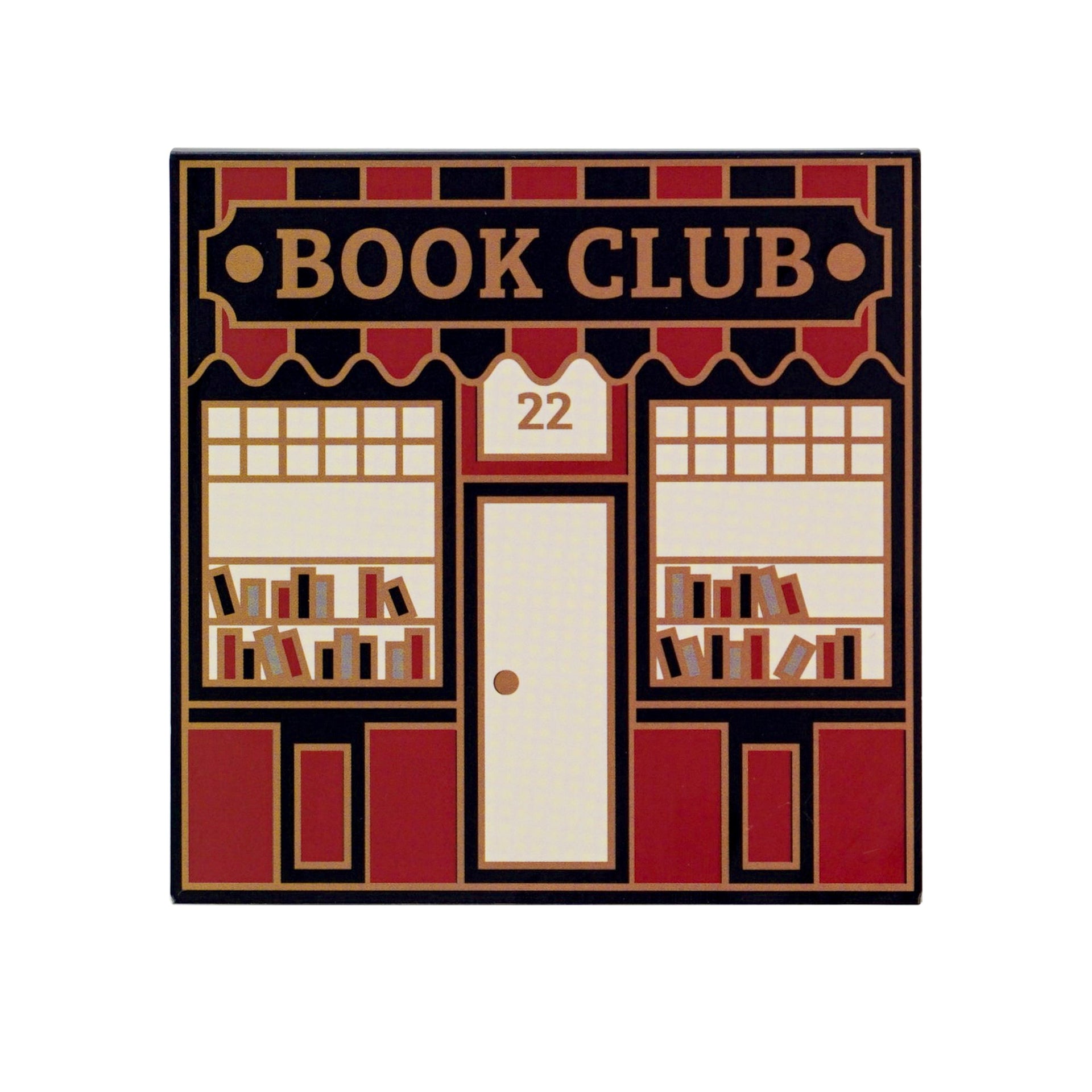 Carnet de poche découpé Pulteney Press - Book Club