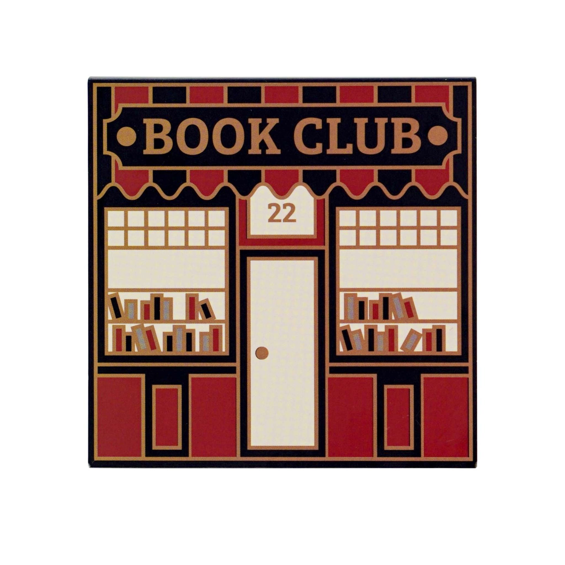 Carnet de poche découpé Pulteney Press - Book Club