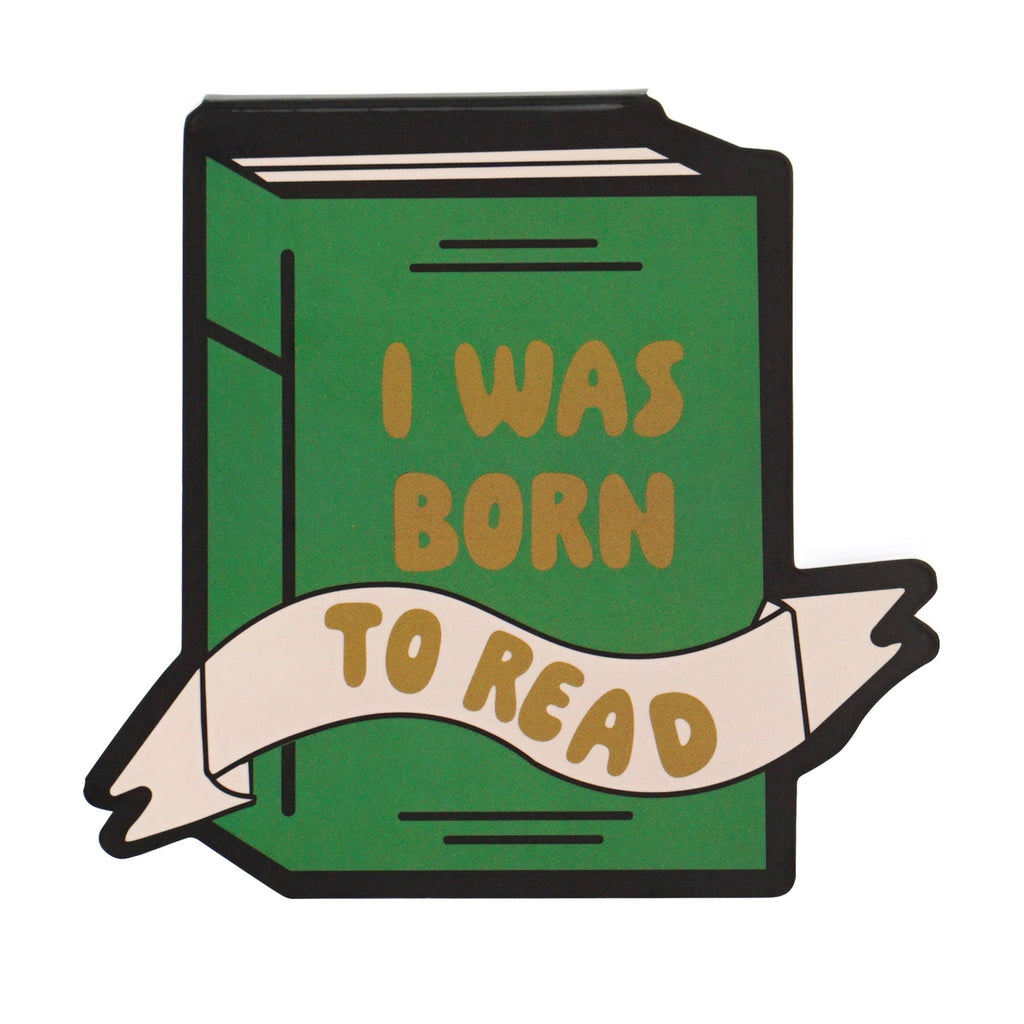 Carnet de poche découpé Pulteney Press - Born to Read