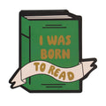 Carnet de poche découpé Pulteney Press - Born to Read