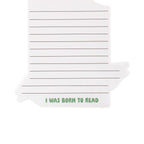 Carnet de poche découpé Pulteney Press - Born to Read