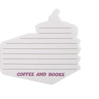 Carnet de poche découpé Pulteney Press - Coffee And Books