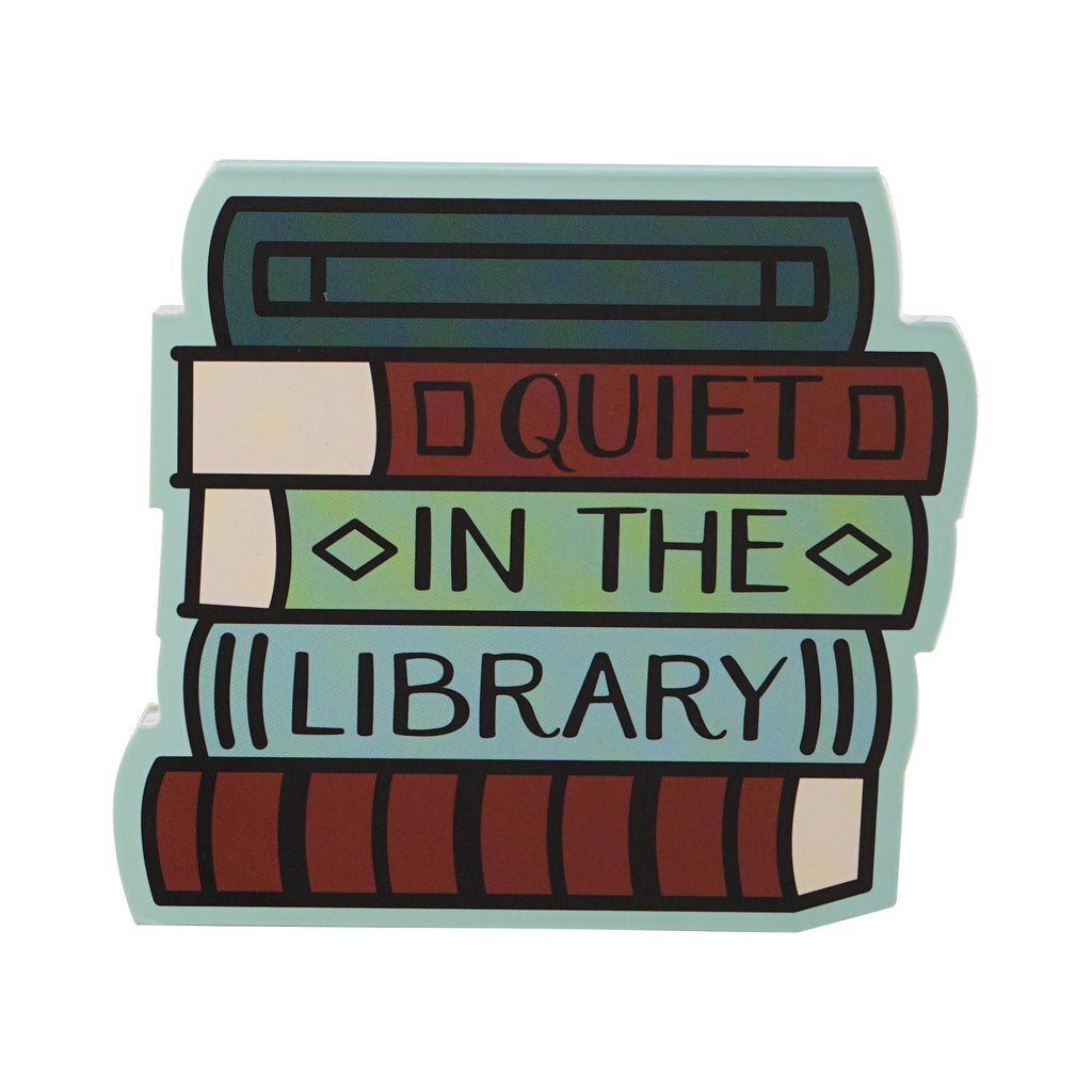 Carnet de poche découpé Pulteney Press - Quiet in Library