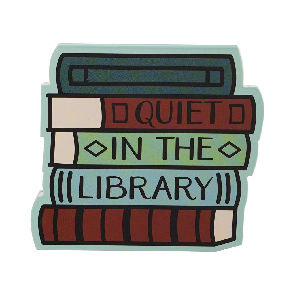 Carnet de poche découpé Pulteney Press - Quiet in Library