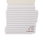 Carnet de poche découpé Pulteney Press - Quiet in Library