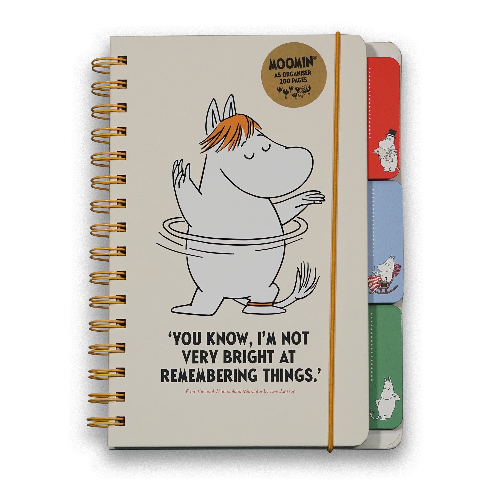 Carnet Moomin - spirale A5 In a Spin