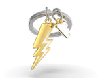 Lightning key ring