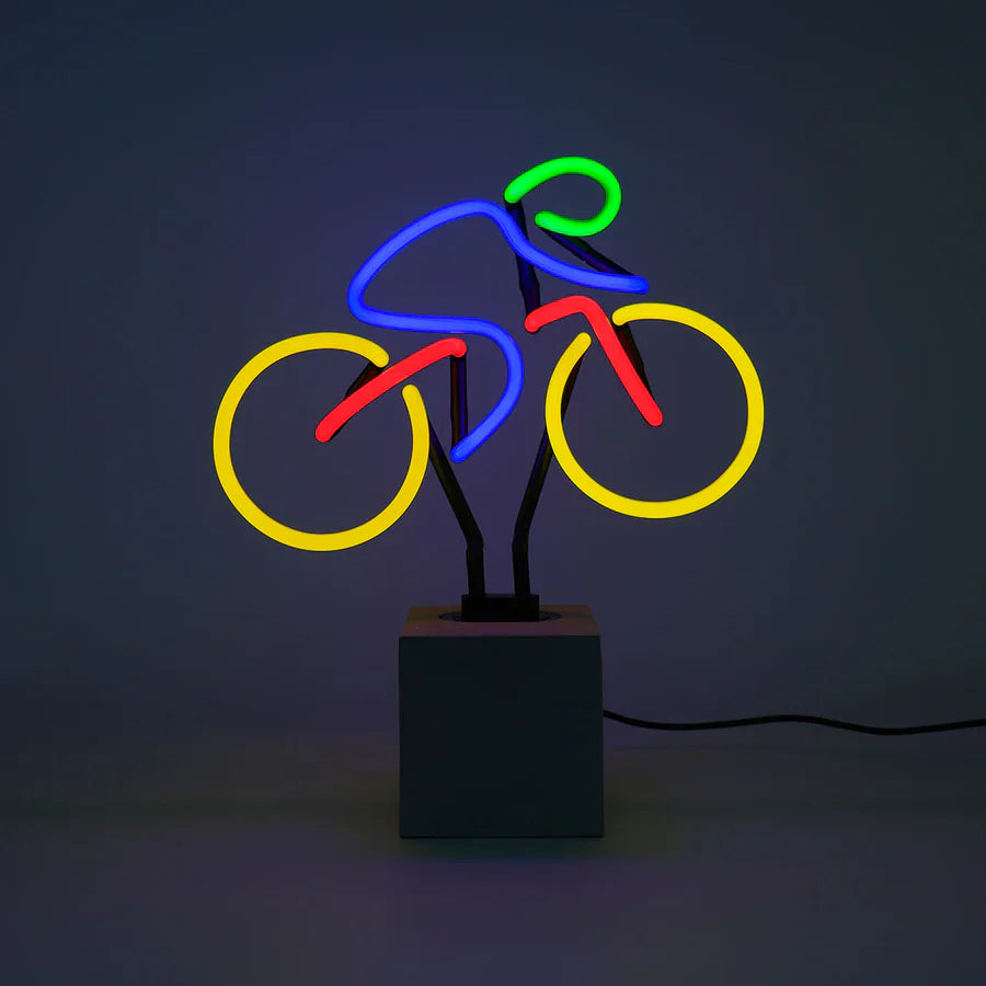 Regalo de diseño – lampe neon cycliste locomocean