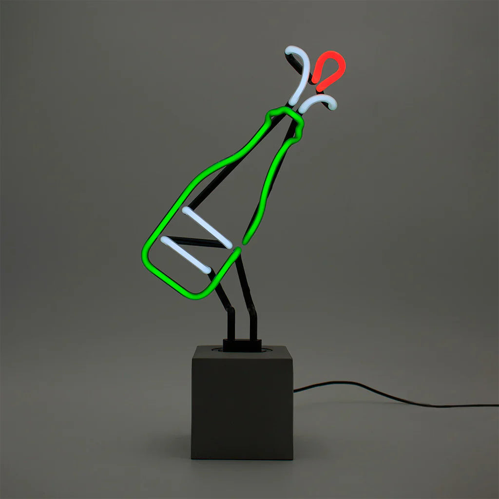 Neon Bottle Lamp