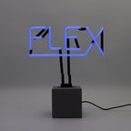 lampe neon flex bleu locomocean 