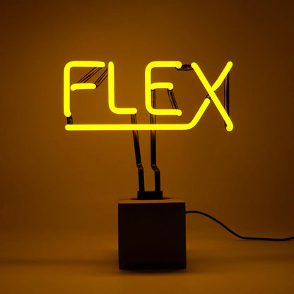 Yellow Flex Neon Lamp