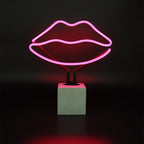 Replacement Glass (GLASS ONLY) - Neon 'Lips' Sign