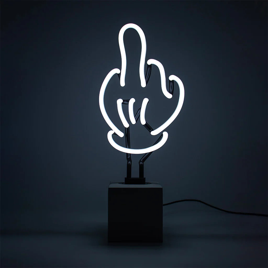 "Fuck" Hand Neonlampe