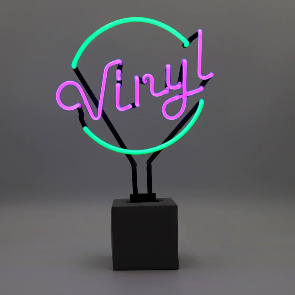 Regalo de diseño – lampe neon vinyl vert locomocean 