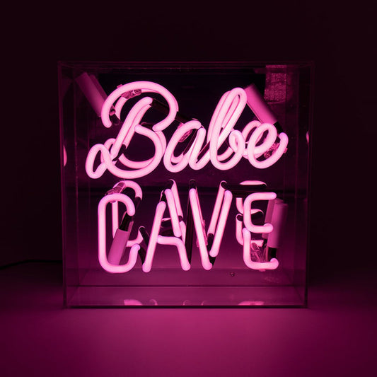 Néon BABE CAVE Locomocean | Boutique d'objets cadeaux designs 