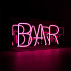 Regalo de diseño – acrylic box neon bar pink ACBN BAR PK 5060081506445