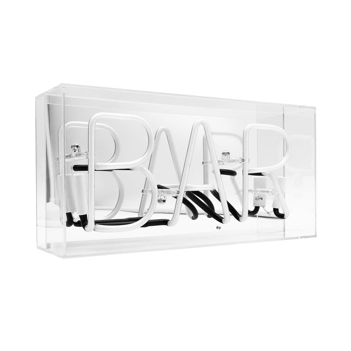 Regalo de diseño – acrylic box neon bar pink 