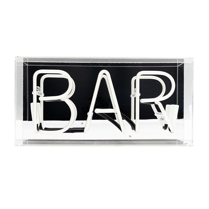 Regalo de diseño – acrylic box neon bar pink 