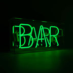 Oggetto regalo di design – acrylic box neon bar green ACBN BAR GR 5060081507206
