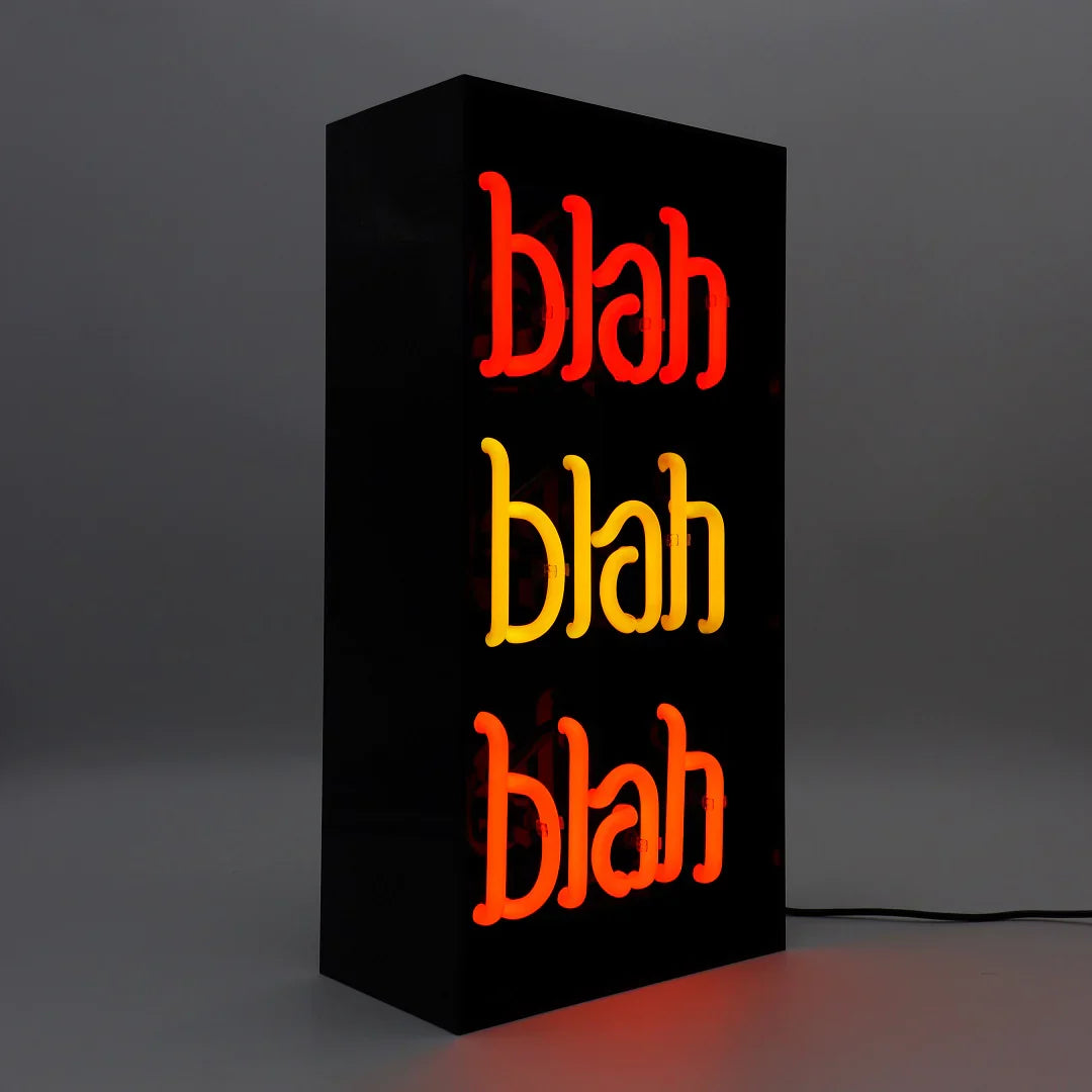 Neon, bla, bla, bla