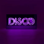Regalo de diseño – acrylic box neon disco purple ACBN DISCO PU 5060081504588