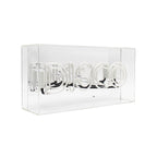 Regalo de diseño – acrylic box neon disco purple 